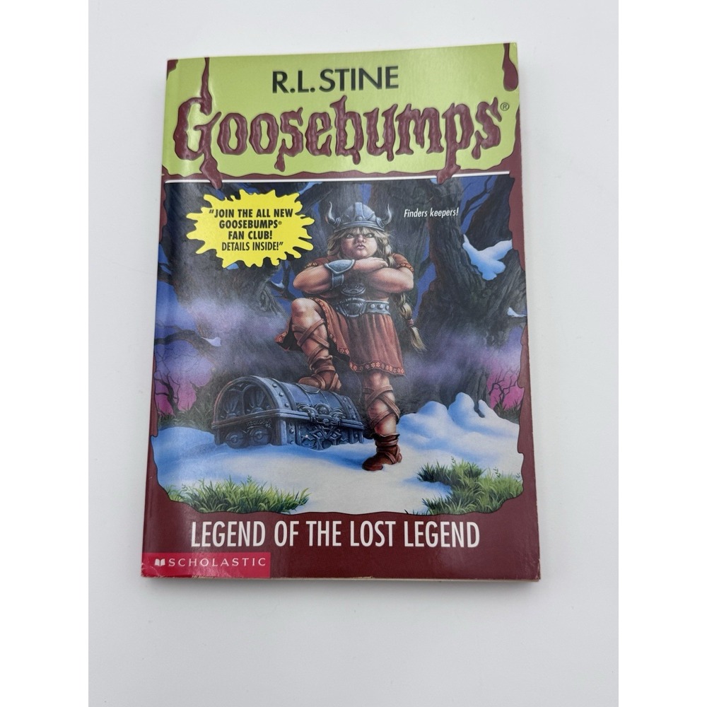VTG 96 Like New 1st print Goosebumps #47 Legend of the Lost‎ Legend ~ R.L. Stine